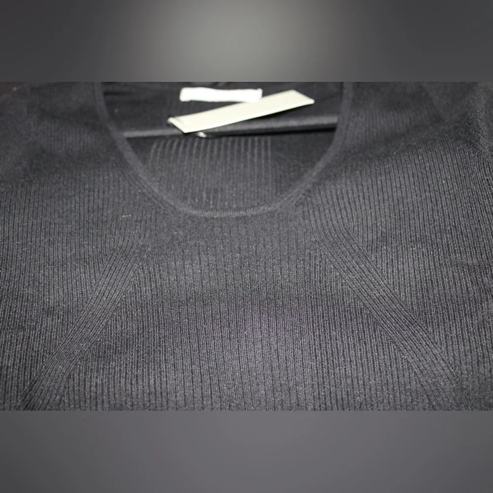 NWT- One Grey Day Fica Bodysuit in Black- Size Large - Picture 5 of 9